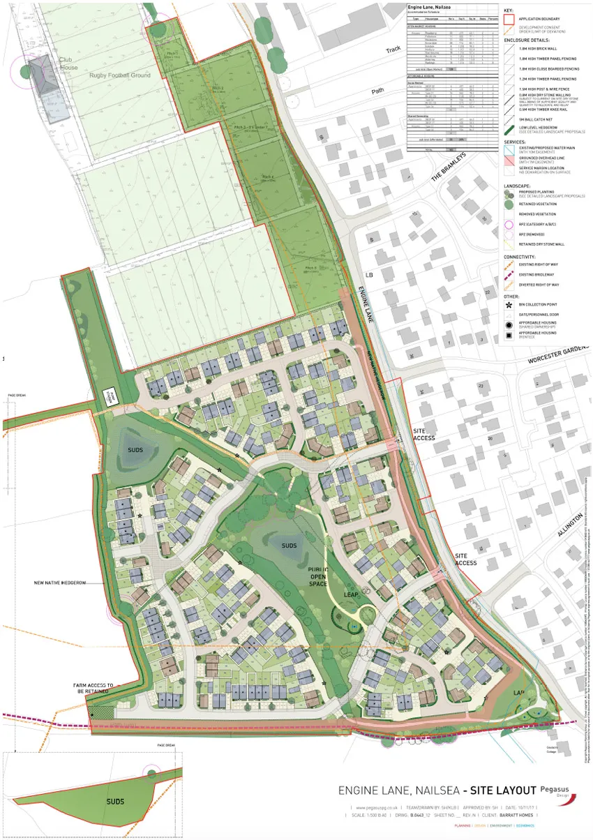 Engine Lane Nailsea Plans